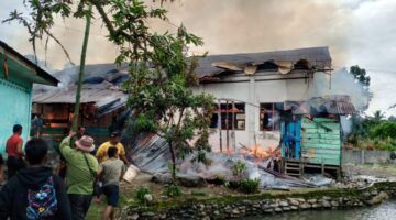 Ponpes Badrul Ulum Ketambe Agara Terbakar
