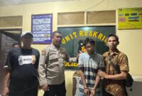 Pelaku berinisial MH (35), warga Desa Kuta Trieng, ditangkap aparat Polsek Meureudu, Polres Pidie Jaya, (24/10) foto.Ist