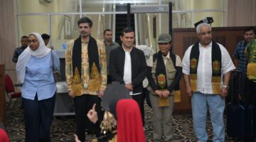 Wagub Aceh Sambut Kedatangan Duta Besar Bahrain di Bandara Sultan Iskandar Muda