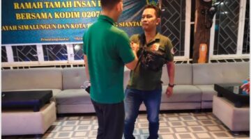 Kodim 0207/Simalungun Gelar Silaturahmi Bersama Insan Pers, Perkuat Sinergi dan Kebersamaan