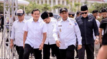 Wagub Aceh Fadhlullah Tinjau Kesiapan Arena MTQ ke-37 di Pidie Jaya