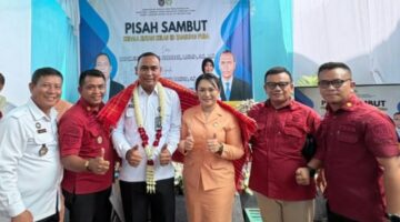 Pisah Sambut Kepala Rutan Tanjung Pura, Jimri Anton Serahkan Tongkat Estafet ke Fransisco Pandia