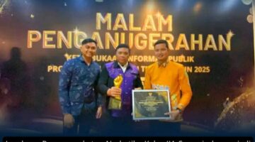 Lapas Narkotika Samarinda Raih Penghargaan Terbaik I Keterbukaan Informasi Publik dari Komisi Informasi Kaltim