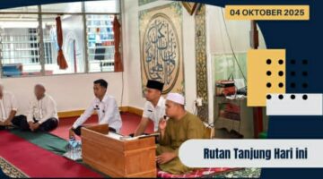 Rutan Kelas IIB Tanjung Gelar Pembinaan Rohani, Kasubsi Pelayanan Tahanan Turun Langsung Dampingi Warga Binaan