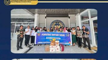 Pererat Silaturahmi, Lapas Perempuan Kls IIA Medan Salurkan Bantuan ke Yayasan Fadhilatul Quran Aceh