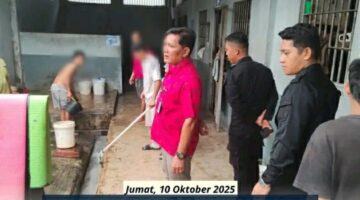 Kasi Adm Kamtib Lapas Padangsidimpuan Gelar Kontrol Blok Hunian untuk Pastikan Kondusifitas