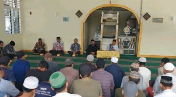 Lapas Padangsidimpuan Gelar Pengajian Rutin di Masjid Al‑Ikhlas, Bahas Tafakkur Dan Tasyakur