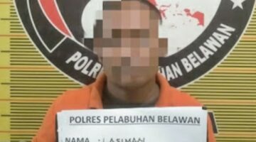 Baru Sepekan Menjabat, Kasat Narkoba Polres Pelabuhan Belawan AKP A.R. Riza Sikat Pengedar Sabu Di Pasar IV Marelan