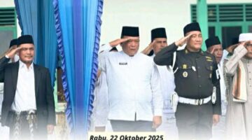 Kalapas Padangsidimpuan Hadiri Apel Peringatan Hari Santri Nasional Tahun 2025