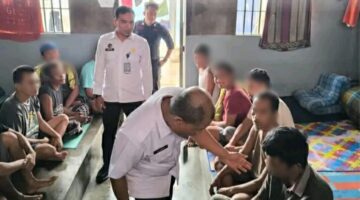 Petugas Kesehatan Lapas Padangsidimpuan Gelar Penyuluhan Kesehatan Langsung Ke Kamar Hunian