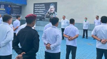 Kalapas Padangsidimpuan Pimpin Apel Pagi, Tekankan Pentingnya Disiplin Dan Pelaksanaan Tugas Sesuai SOP