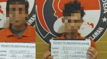 Sat Narkoba Polres Pelabuhan Belawan Tangkap Dua Pengedar Dan Satu Pengguna Narkoba Di Medan Labuhan