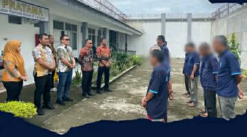 Peduli Kesehatan Lansia, Lapas Pemuda Langkat Salurkan Susu Dan Popok