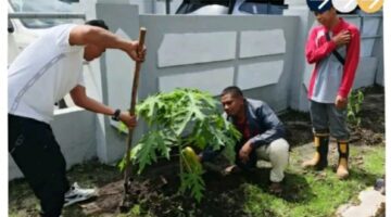 Bapas Palangka Raya Manfaatkan Lahan Kosong untuk Dukung Ketahanan Pangan Nasional