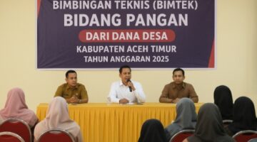 Bimtek Bidang Pangan Dana Desa Aceh Timur Dipindahkan ke Langsa, Warga Sorot Dugaan Ketidakwajaran