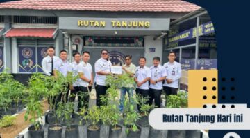 Rutan Tanjung Terima 100 Batang Pohon Cabai Dari PT. Bahtera Sejahtera Abadi Dan Gereja Pantekosta Kembang Kuning untuk Dukung Program Ketahanan Pangan