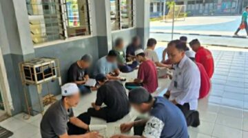 Lapas Padangsidimpuan Gelar Pembelajaran Iqra dan Al-Quran di Mesjid Al-Ikhlas