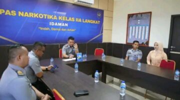 Bekal Membangun Keluarga Harmonis, Lapas Narkotika Langkat Laksanakan Sidang Pranikah Satu Orang Pegawai