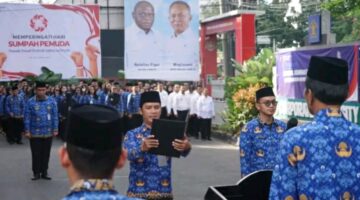 Kanwil Kemenkum Sumut Gelar Upacara Peringatan Hari Sumpah Pemuda Ke-97