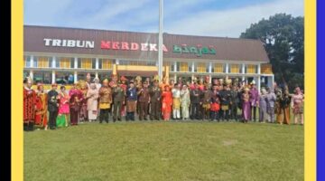 Lapas Kelas IIA Binjai Hadiri Upacara Peringatan Hari Sumpah Pemuda ke-97 di Lapangan Merdeka Kota Binjai