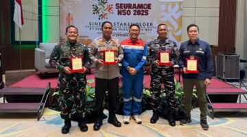 Kapolres Lhokseumawe Hadiri Forum SEURAMOE NSO, Bahas Sinergi Stakeholder dalam Menjaga Keamanan Operasional Industri Hulu Migas