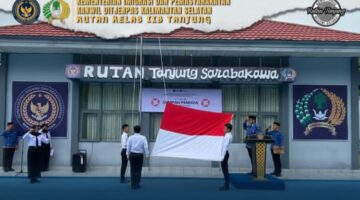 Rutan Tanjung Gelar Upacara Hari Sumpah Pemuda ke-97 dengan Penuh Khidmat