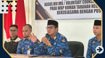 Rutan Tanjung Bersama Puskesmas Hikun Gelar Sosialisasi dan Pemeriksaan HIV Gratis untuk Warga Binaan