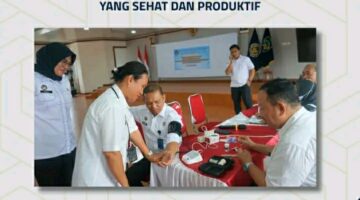 Lapas Kelas I Medan Gelar Pemeriksaan Kesehatan ASN: Dorong Terwujudnya Aparatur yang Sehat dan Produktif