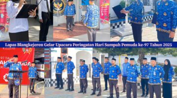 Lapas Blangkejeren Gelar Upacara Peringatan Hari Sumpah Pemuda ke-97 Tahun 2025: Kobarkan Semangat “Pemuda Pemudi Bergerak, Indonesia Bersatu”