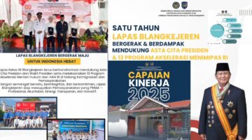 Setahun Bekerja, Bergerak – Berdampak: Lapas Kelas IIB Blangkejeren Wujudkan Pemasyarakatan yang PRIMA