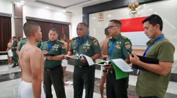 Kodam Iskandar Muda Gelar Sidang Pemilihan Calon Bintara PK TNI AD Gelombang II TA 2025