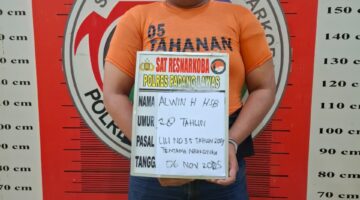 Buron Tiga Tahun, Bandar Sabu Ditangkap Satresnarkoba Polres Padang Lawas di Medan