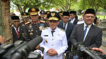 Wakil Gubernur Aceh Pimpin Ziarah Nasional Peringati Hari Pahlawan di Banda Aceh