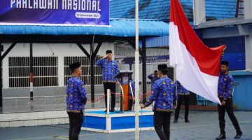 Rutan Kelas I Medan Gelar Upacara Hari Pahlawan 2025: “Pahlawanku Teladanku, Terus Bergerak Melanjutkan Perjuangan”