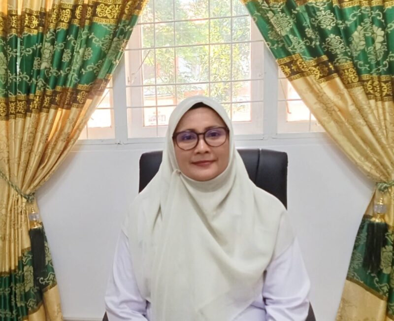 Dewi Yuliana, S.Pd., Kepala Sekolah Rakyat Terpadu 26 Pidie Jaya, (11-11)foto. Ist.