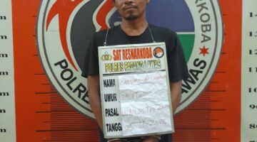 Cepat Tanggap, Satresnarkoba Polres Palas Bekuk Pengedar Sabu di Rumah Kontrakan