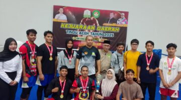 Aceh Besar Dominasi Kejurda Tinju 2025 Lewat DJ Boxing