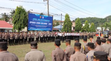 Polres Aceh Selatan Gelar Apel Pasukan Operasi Zebra Seulawah 2025