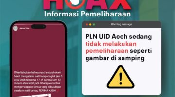 PLN ULP Meureudu Pastikan Pesan Berantai Soal Pemadaman Listrik adalah Hoaks