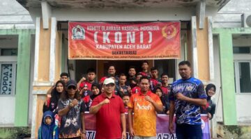 Pelepasan Kontingen Muay Thai Aceh Barat ke Prapora 2025 Digelar Khidmat