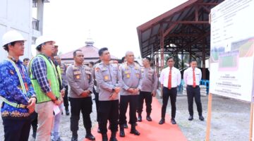 Kapolda Aceh Letakkan Batu Pertama Pembangunan Joging Track Metuah di Polres Bener Meriah