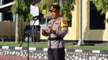 Polres Aceh Besar Laksanakan Apel Gelar Pasukan Operasi Zebra Seulawah 20250