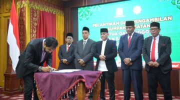 Tokoh Muda Aceh, Nursaady Ibrahim Mengucapkan Selamat Kepada Tgk. Muhammad Yunus Sebagai Ketua Baitul Mal Aceh Periode 2025-2030*