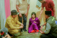 Bupati Pidie Jaya bersama tim kesehatan dan perangkat gampong turun langsung ke lokasi