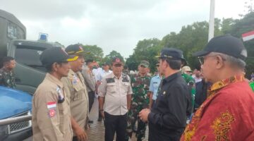 TAGANA dan TKSK Bergerak Cepat Tangani Banjir, Wakil Bupati Aceh Besar Cek. Kesiapan