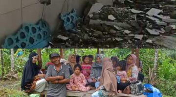 Gempa M 6,3 Guncang Simeulue, Warga Panik Berhamburan dan Sejumlah Fasilitas Umum Dilaporkan Rusak