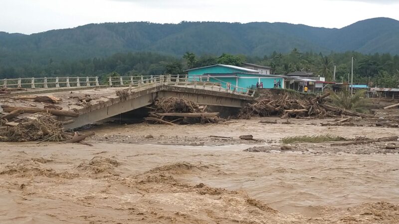 Foto dok kiriman via WhatsApp dari tim di lokasi