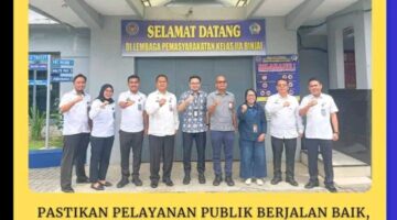 Lapas Binjai Terima Kunjungan Ombudsman RI, Perkuat Sistem Pelayanan Publik