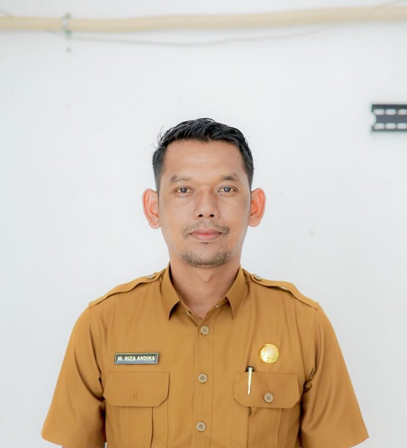 M. Riza Andika, S.Sos., M.Si. Kepala Bagian Protokol dan Komunikasi Pimpinan (Prokopim) Pidie Jaya./Foto.Ist.
