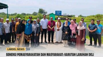 Rutan Kls l Labuhan Deli Hadiri Peresmian Tanah Wakaf Di Desa Helvetia, Wujudkan Sinergi Dengan Masyarakat